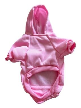 ⭐️ Pink hoodie for cat or small dog- size M (see measurements) #1
